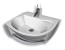 RAVAK Umyvadlo ROSA Levé, XJ2L1100000