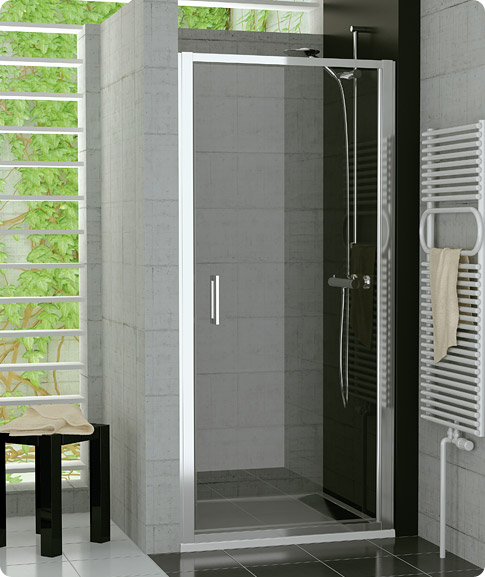 Sprchový kout - Jednokřídlé dveře TOP-Line  TOPP  700,750,800,900,1000