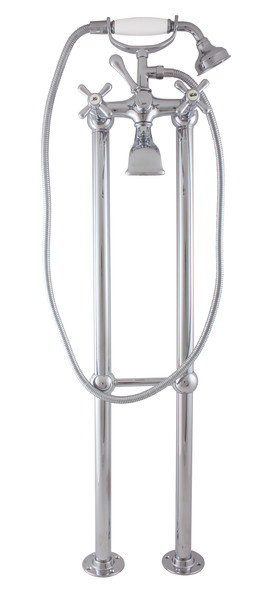 Slezák-RAV: Vodovodní baterie vanová, volně strojící Morava Retro MK150.5/2