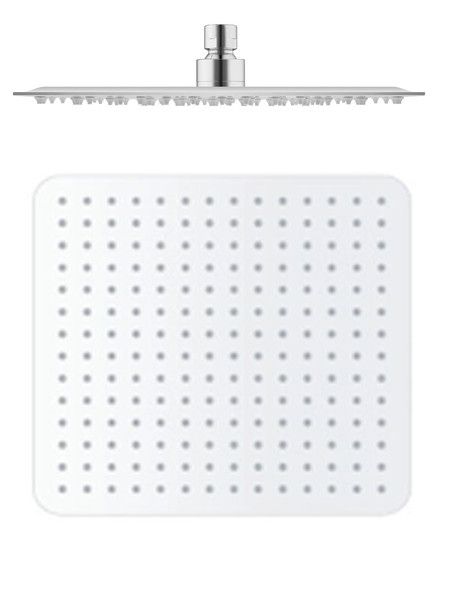 Slezák-RAV: Hlavová sprcha hranatá kovová 30x30cm KS0004