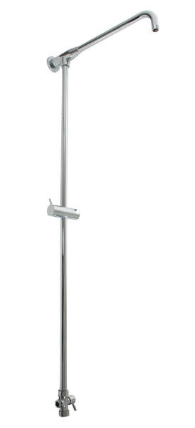Sprchová tyč k bateriím s hlavovou a ruční sprchou MD0631