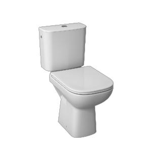 JIKA - Kombinační klozet JIKA DEEP BY JIKA, vodorovný odpad 8.2661.6