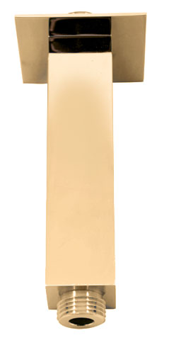 Slezák-RAV: Držák stropní pro hlavovou sprchu, zlatý MD0372Z