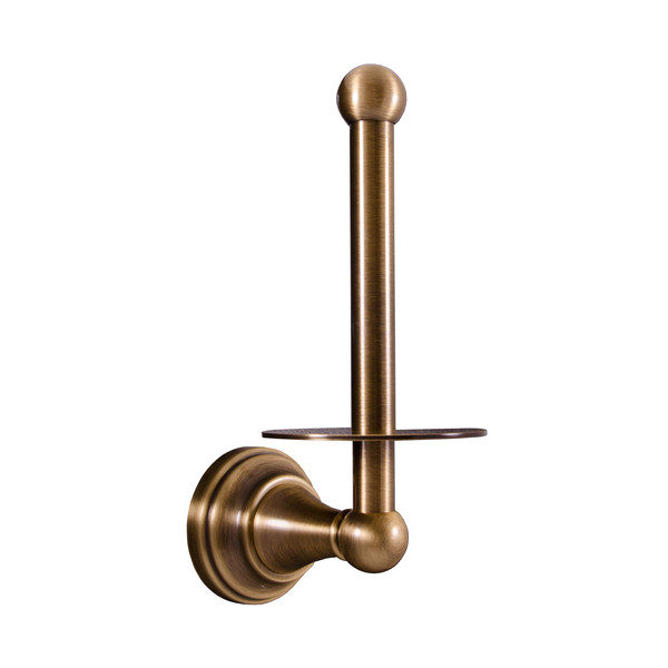 Slezák-RAV: Držák toaletního papíru stará mosaz Morava Retro MKA0402SM