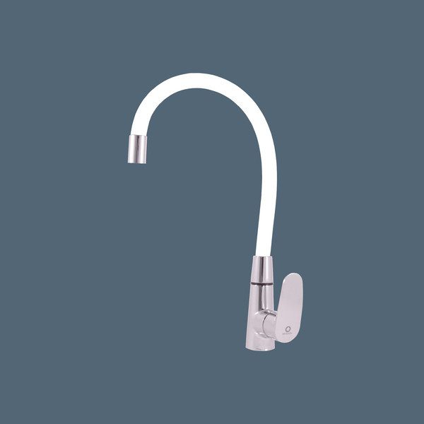 Rav-Slezák Vodovodní baterie dřezová s flexibilním ramínkem AMUR -výprodej, 2. jakost