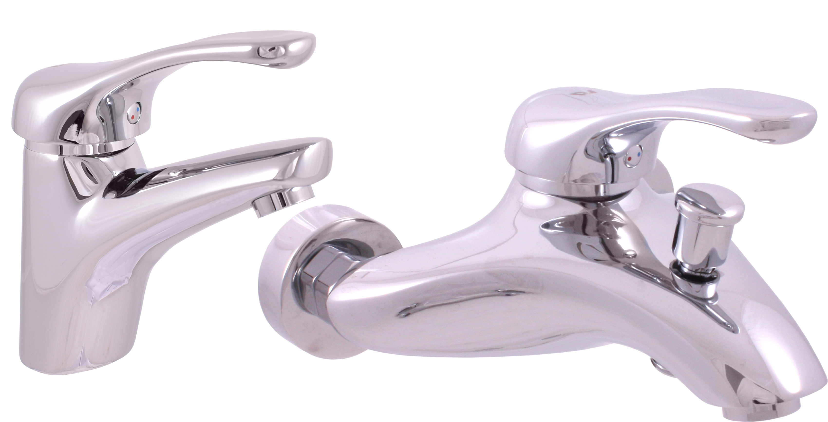  Umyvadlová a vanová baterie KOMPLET NIL