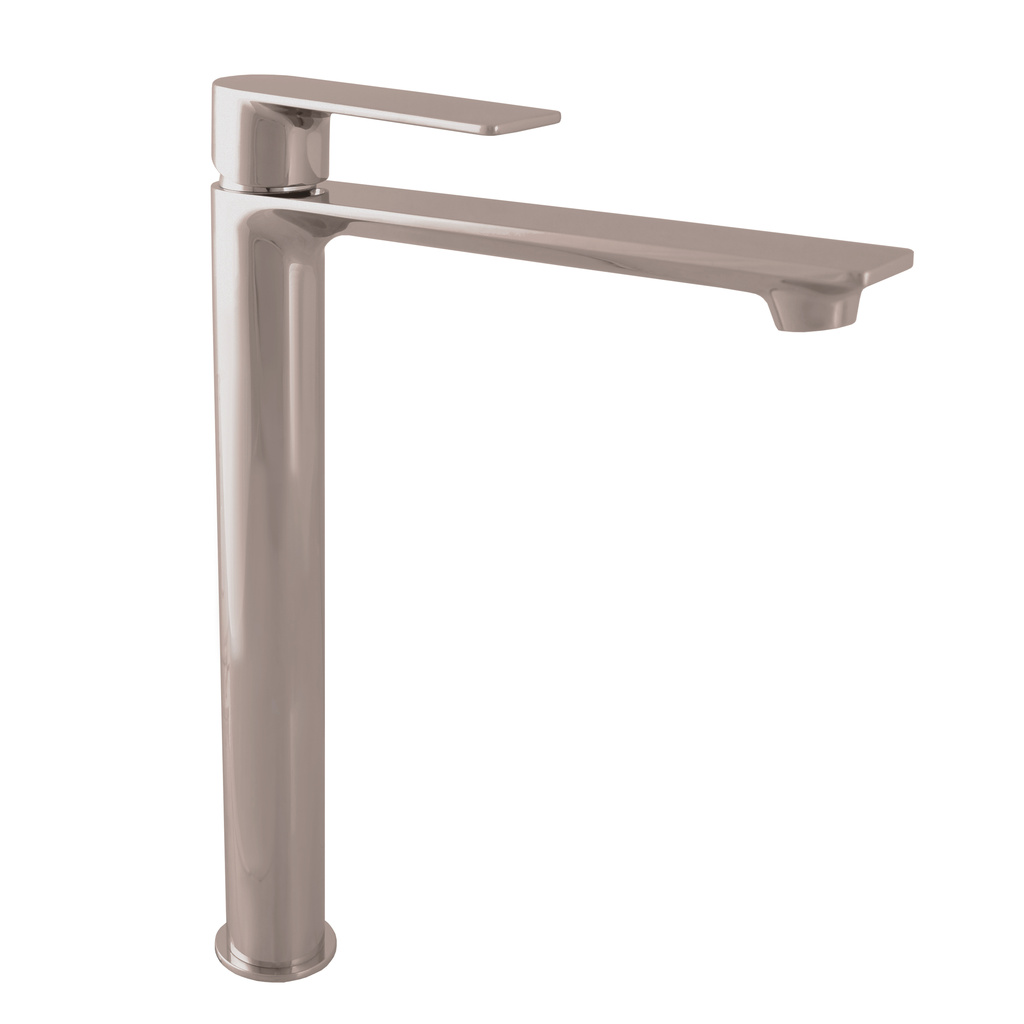 Slezák-RAV: Vodovodní baterie umyvadlová, vysoká NIL - metal grey - lesklá NL130.5MGL