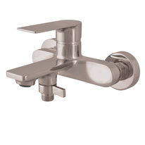 Slezák-RAV: Vodovodní baterie vanová NIL - metal grey - lesklá NL154.5MGL