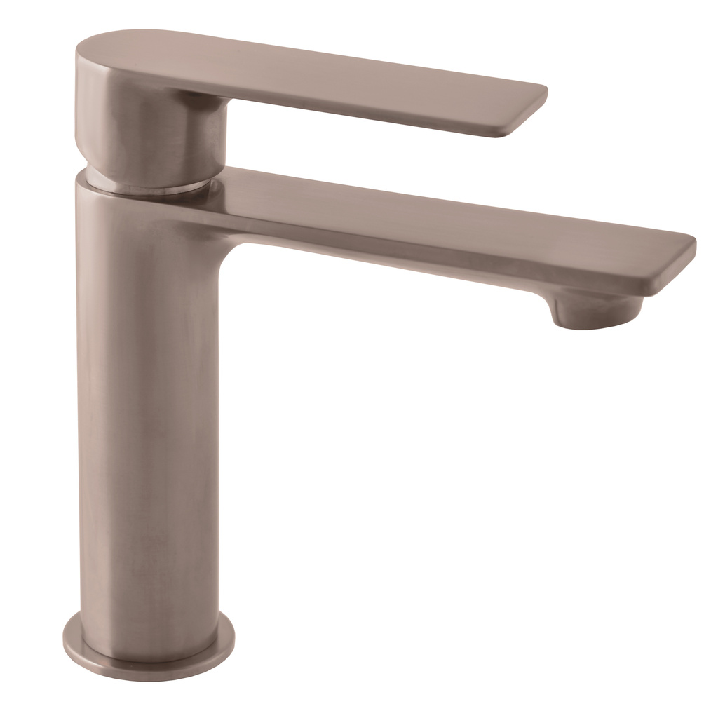 Slezák-RAV: Vodovodní baterie umyvadlová NIL - metal grey - kartáčovaná NL126.5MGK