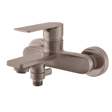 Slezák-RAV: Vodovodní baterie vanová NIL - metal grey - kartáčovaná NL154.5MGK