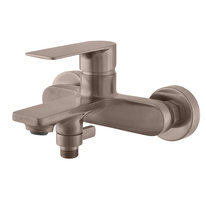 Slezák-RAV: Vodovodní baterie vanová NIL - metal grey - kartáčovaná NL154.5MGK