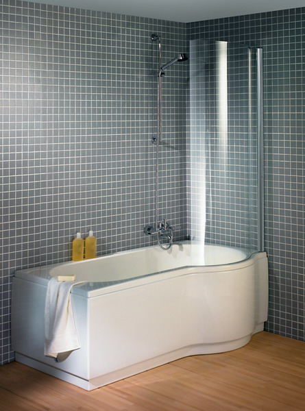 Vanová zástěna NOVIK Z108 DORADO, Levá, RIHO