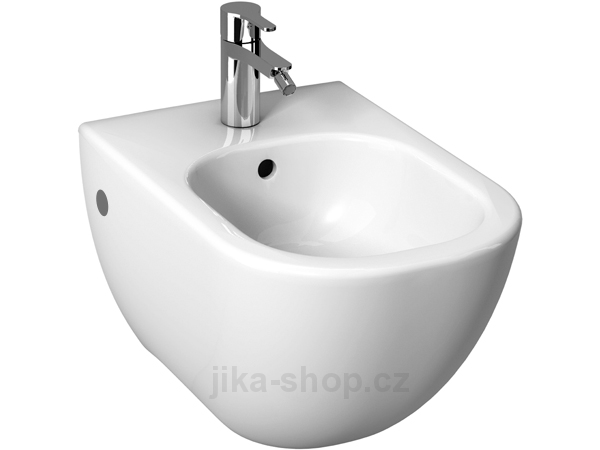 Mio-N bidet závěsný 53 cm s otvorem pro baterii, s postranními otvory, bílý